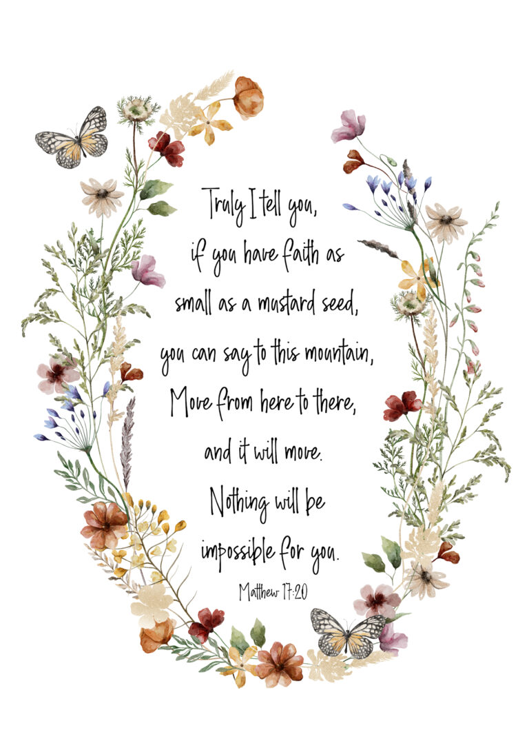 Bible verse - Mathew 17:220